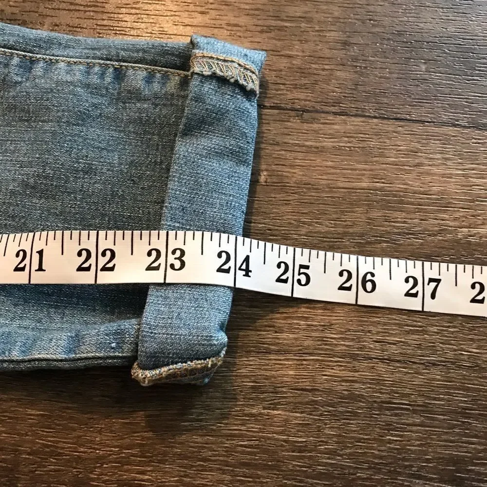 Arizona Jeans Cropped Light Wash 7 Regular NWT